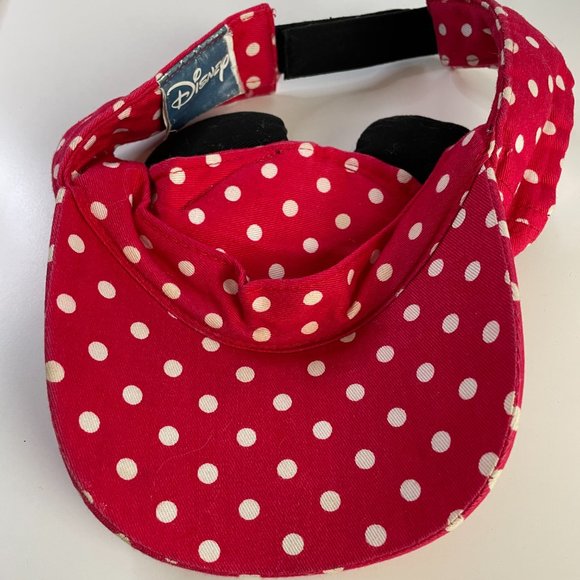DISNEY Minnie Mouse Kids Girls Character Visor Adjustable Strap Size 4-6X - Picture 4 of 8